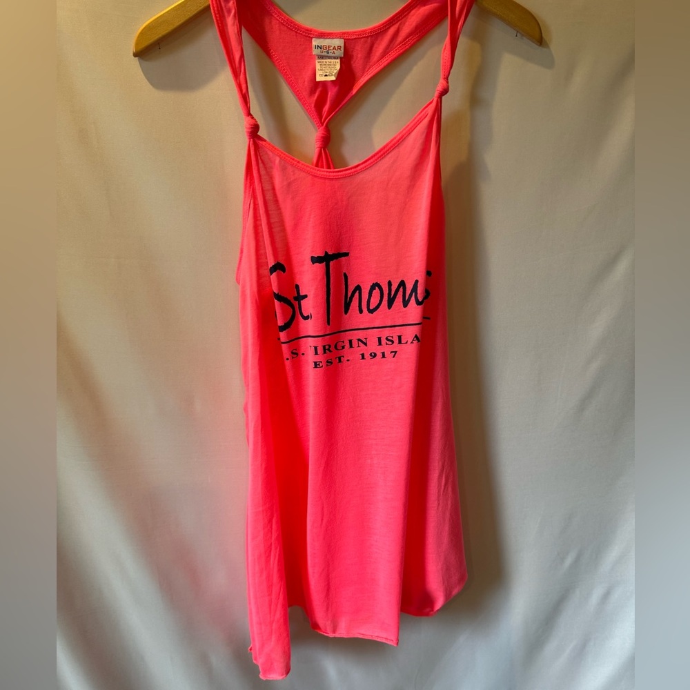 NWOT-Ingear hot pink ST. Thomas swim cover up 4/16$